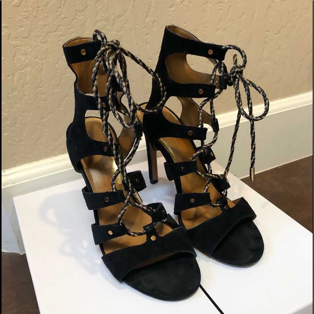 Dolce Vita Howie lace-up heels.